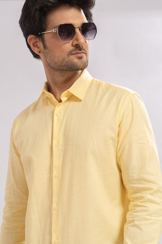 Classic Comfort Yellow Shirt