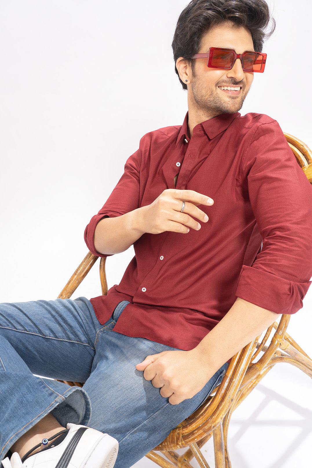 Classic Comfort Red Shirt