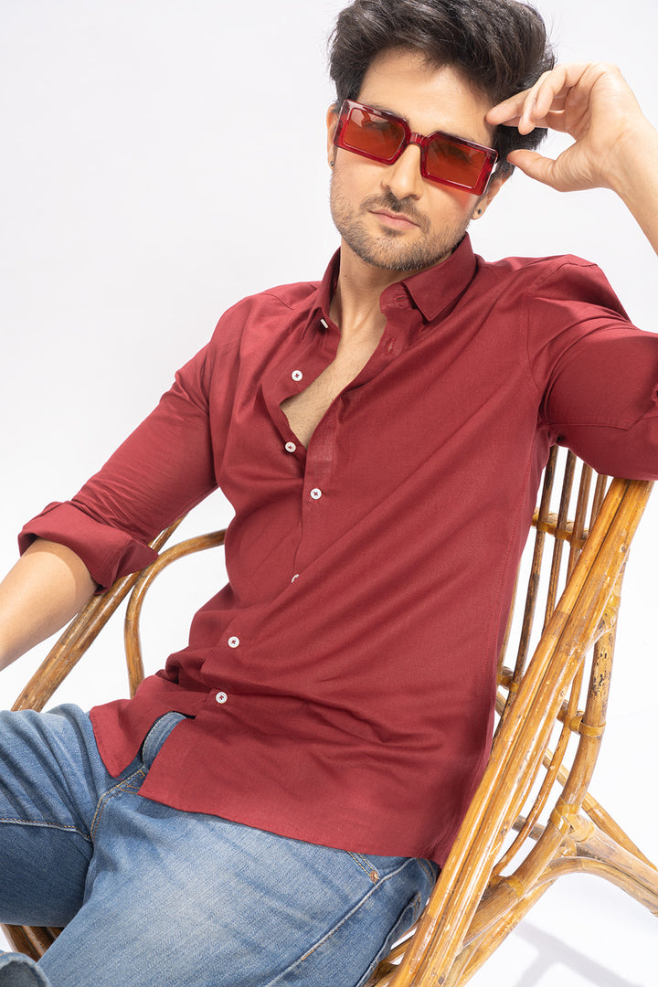 Classic Comfort Red Shirt
