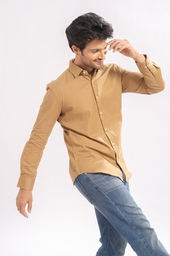 Classic Comfort Brown Shirt